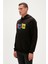Fun Hoodie Siyah Kapüşonlu Erkek Sweatshirt 5