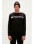 Reflect Bear Crewneck Siyah Erkek Sweatshirt 1