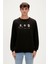 Play Hard Crewneck Erkek Siyah Sweatshirt 23.02.12.018-C01 1