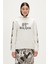 Gwen Hoodie Off-White Beyaz Kapüşonlu Kadın Sweatshirt 1