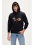 Bad Bear Royalty Hoodie Lacivert Kapüşonlu Erkek Sweatshirt 1