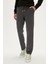 Plain Sweatpants Antrasit Erkek Eşofman Altı 4