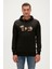 Royalty Hoodie Siyah Kapüşonlu Erkek Sweatshirt 1