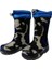 Erkek Çocuk Lacivert Yağmur İçi Yünlü Çizme 5