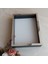 Siyah 30X40 cm Fotoğraf Bölümsüz Yarı Gümüş Isimsiz Ledsiz Gül Saklama Kutusu 2