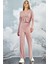 20842 Gizzey Crop Hırka Pantolon Takım 3