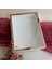 Beyaz 30X40 cm Fotoğraf Bölümsüz Yarı Rose Gold Isimsiz Ledli Gül Saklama Kutusu 1