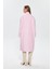 Kırçıllı Oversize Kaban Pembe 5