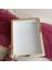 Beyaz 30X40 cm Fotoğraf Bölümsüz Yarı Gold Isimsiz Ledli Gül Saklama Kutusu 1