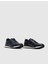 Vernazza Baskılı Gerçe Deri Sneaker Erkek Ayakkabı 460M1450 Mavi Kamuflaj 4