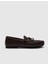Erkek Fiyonklu Loafer Günlük Ayakkabı 447M1168 Kahve 1