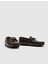 Erkek Fiyonklu Loafer Günlük Ayakkabı 447M1168 Kahve 4