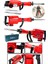 Alman Profesyonel 5200 Watt 16 kg 58 J Kırıcı Delici Hilti 65MM Kırmızı + Kesici ve Kırıcı Uç 2