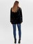 Kadın Kaban Siyah Onlvıda Faux Fur Coat Otw 15164600 5