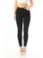 Kadın Siyah Yüksel Bel Bilek Boy Dar Paça Skinny Likralı Pantalon 2