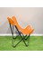 Butterfly Katlanabilir Kamp Sandalyesi Turuncu 2