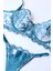 Madame Blume Lingerie - Fluff Blue Balenli Bralet Takımı 1