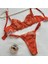 Madame Blume Lingerie - Orange Balenli Bralet Takımı 3