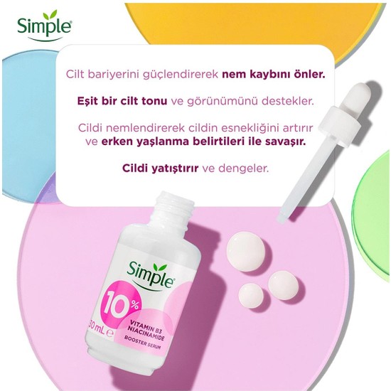 Simple Booster Serum 3 Hyaluronic Acid + B5 30 ml + Booster Fiyatı