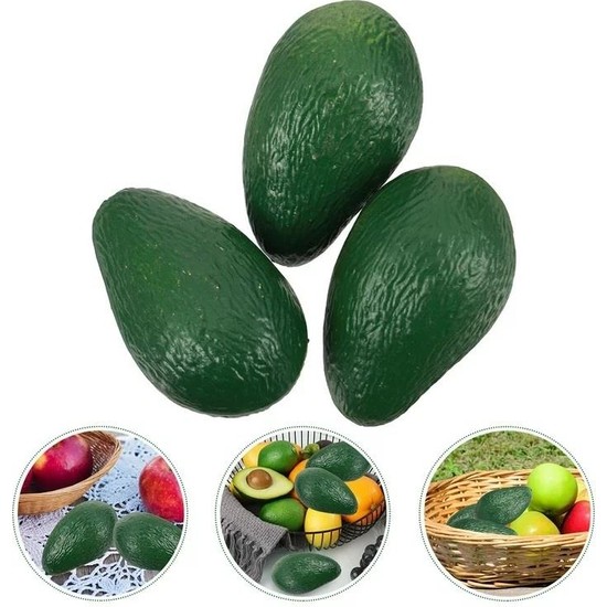 Yapay Meyve Avokado Fake Fruit Fiyatı Taksit Seçenekleri