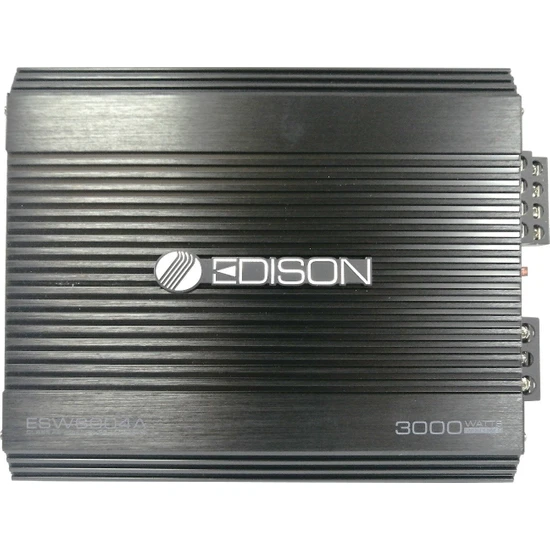 Edison ESW6004A Ab Klas 4 Kanal Yüksek Performanslı Oto Anfisi 3000W