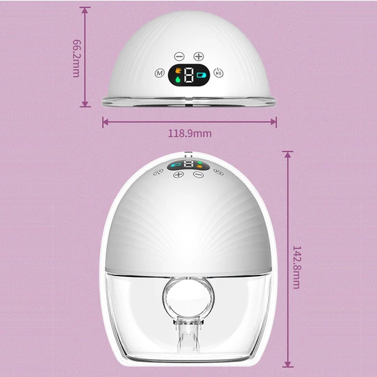 Fairy Portatif Giyilebilir Göğüs Pompası Emzirme Için Eller (Yurt Dışından)