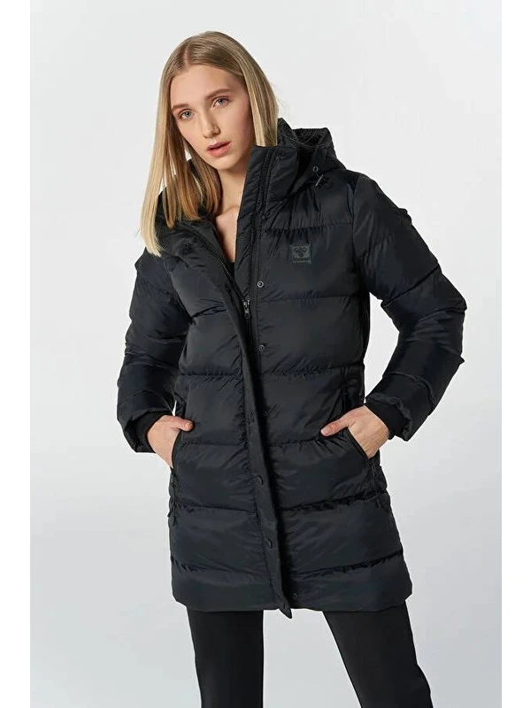 Hummel 940218-2001 Hummel Hmlcamelıa Zıp Coat Kadın Mont Black
