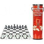 Dede Rulo Satranç Takımı 45x45 Cm Çantalı Ergonomik Tasarım Okul Kullanımı için Uygun