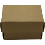 Içi Süngerli Kraft Karton Yüzük Kutusu 50 Li Paket