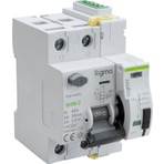 Sigma Elektrik SCRC03 Otomatik Yeniden Kurma Ünitesi 2X40 30MA Kaçak Akım Rölesi ile Set