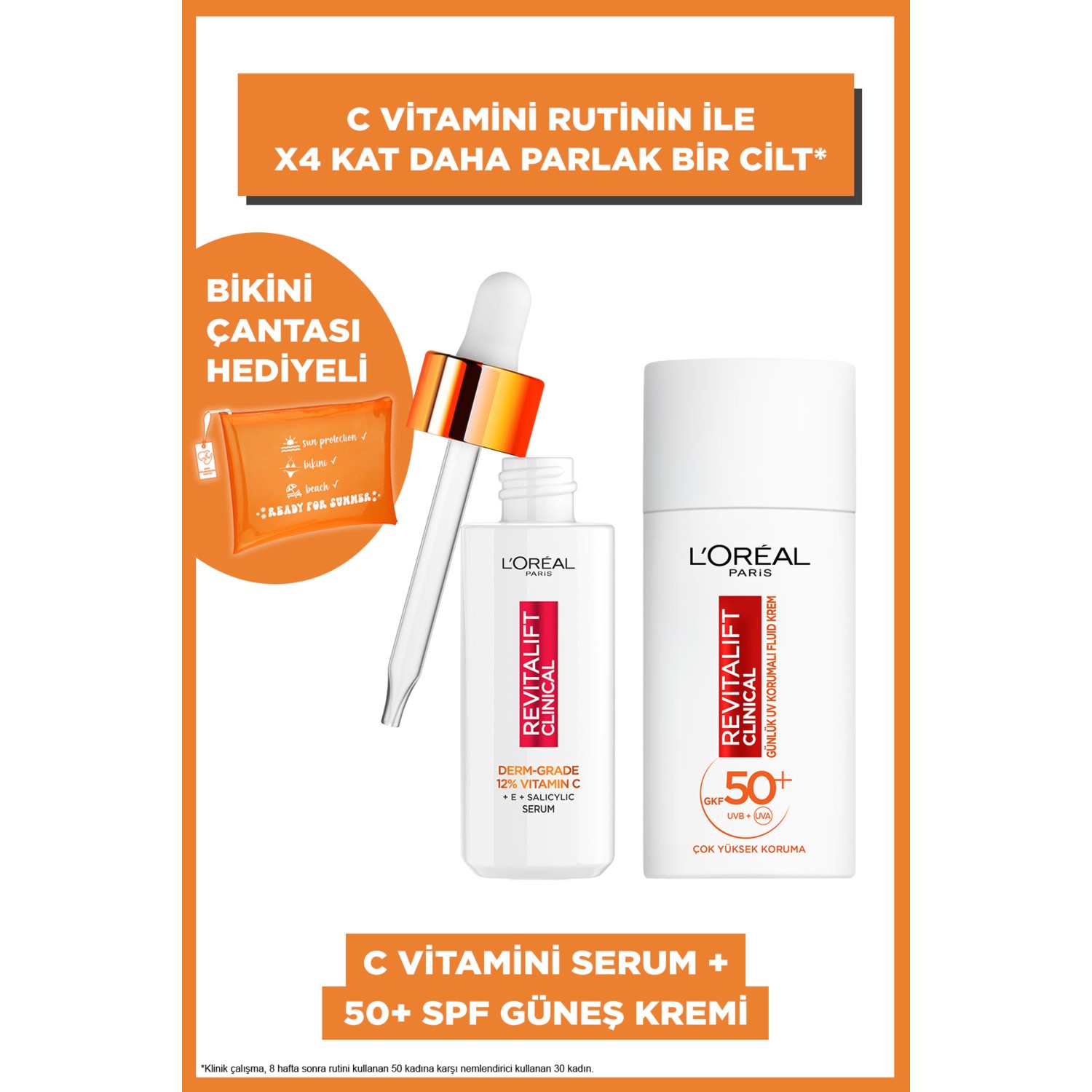 L'Oréal Paris Revitalift Clinical SPF 50+ Günlük Yüksek UV Fiyatı