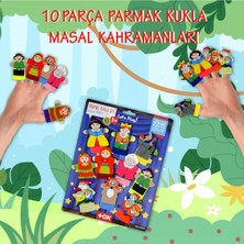 Tox Masal Kahramanları 10 Parça Parmak Kukla Set T225