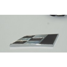 Dk Seat Cupra Leon Ibiza Altea Gümüş Siyah Metal 3m 3D Logo Amblem