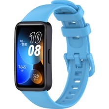 Nezih Case Huawei Band 8 / 9 / 10 Uyumlu A+ Kalite Yumuşak Jel Silikon Kordon