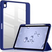 MobaxAksesuar Apple iPad Air 11inç 2024 Air 4/5/6.Nesil 10.9 Kılıf Grafiti Şeffaf Kalem Bölmeli (10.Nesil Değildir)