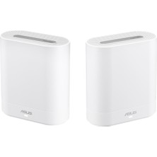 ASUS ExpertWifi EBM68 Tri-Band-AiMesh-AiProtectionPro-VPN-2.5 Gbps Port-up to 5 SSID supports-Access Point-Mesh (İkili Paket)