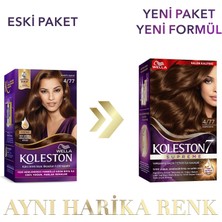 Wella Koleston Supreme Kit  4/77 Kadife Kahve