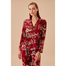 Suwen Black Rose Maskülen Pijama Takımı