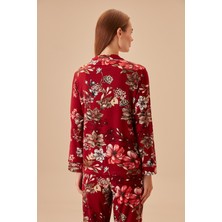 Suwen Black Rose Maskülen Pijama Takımı