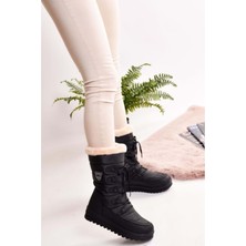 Moda Ayakkabı 995 Tiwingo Siyah Kız Çocuk Bot