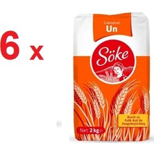 Söke Un 12 kg ( 2 Gg X6 Adet )