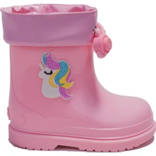 Igor W10253 Bimbi Unicornio Pembe Ortopedik Kız Çocuk Yağmur Çizme