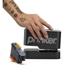 Airbrush Tattoo Prinker S Blackk Set 3D Tattoo Printer Geçici Dövme Yazıcısı