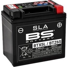 BS Battery BTX5L/BTZ6S Sla 2014-2016 Husqvarna Fe 450 Uyumlu Akü Jel Akü