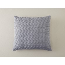 English Home Velvety Triko Kırlent Kılıfı 45X45 cm Gri