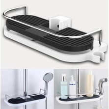 Morponi Banyo Raf Duş Depolama Raf Tutucu Şampuan Banyo Sabun Kutusu 1 Adet