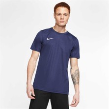 Nike Erkek Lacivert Tişört Dri-FIT Park VII Kısa Kollu Spor ve Günlük Kullanım İçin Rahat Kesim
