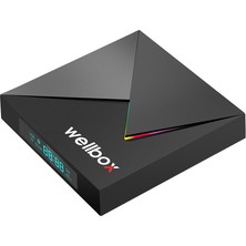 Wellbox Max3 Android TV Box Android 12 Sesli Komut 2gb Ram 16GB Hafıza