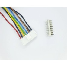 Sanec 3,96MM Kilitli 8 Pin Kablolu Konnektör Takım 10CM - 1,00MM - Çift Taraflı