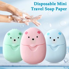 Masoffy 2 20 Adet 50 Adet Tek Kullanımlık Sabun Kağıt Seyahat Sabunu Kağıt Temizleme Koku Mini Kağıt Sabun El Yıkama Banyo Banyo Malzemeleri (Yurt Dışından)